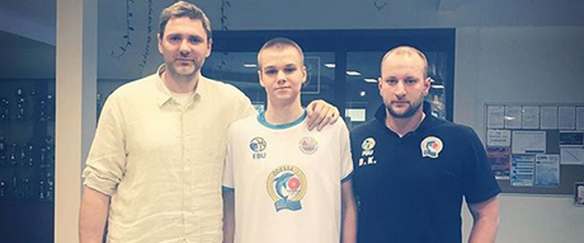 Воспитанники ОБШ им. А. Белостенного в Европейской Юношеской Баскетбольной Лиги