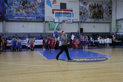 23.12.2018 Новогодний фестиваль детского баскетбола в Одессе