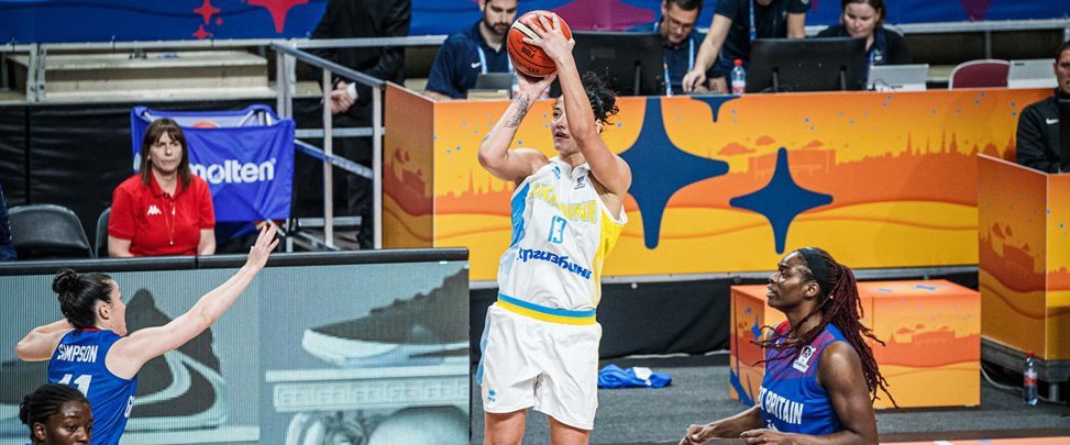 Сборная Украины с одесситкой в составе завершила выступление на чемпионате Европы