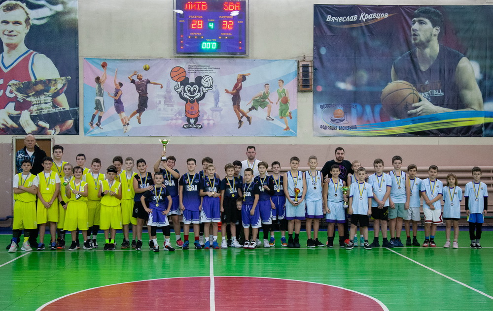 «SBA» виграє перший етап Одеської дитячої баскетбольної ліги в категорії «KIDS-2012»