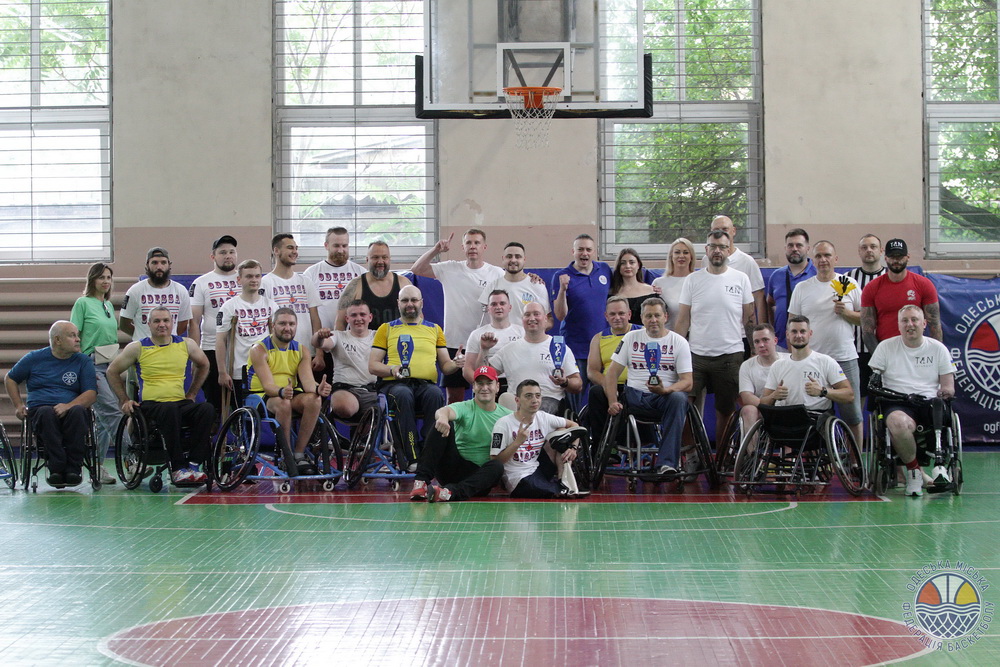 Захисники України взяли участь у відкритому турнірі з баскетболу на візках