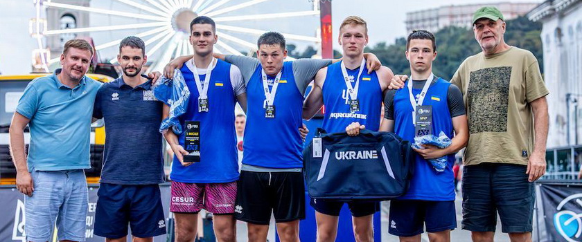 Юнацька команда «Одеса-мама» у Києві виборола золото чемпіонату України з баскетболу 3х3 в категорії U-18