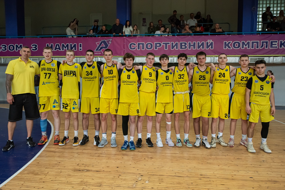 СДЮСШОР ім. Літвака Б.Д.завоювала срібні медалі ВЮБЛ серед юнаків 2008 року народження